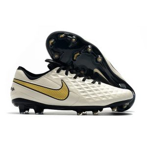 Nike Tiempo Legend Elite FG Bílý Zlato Černá